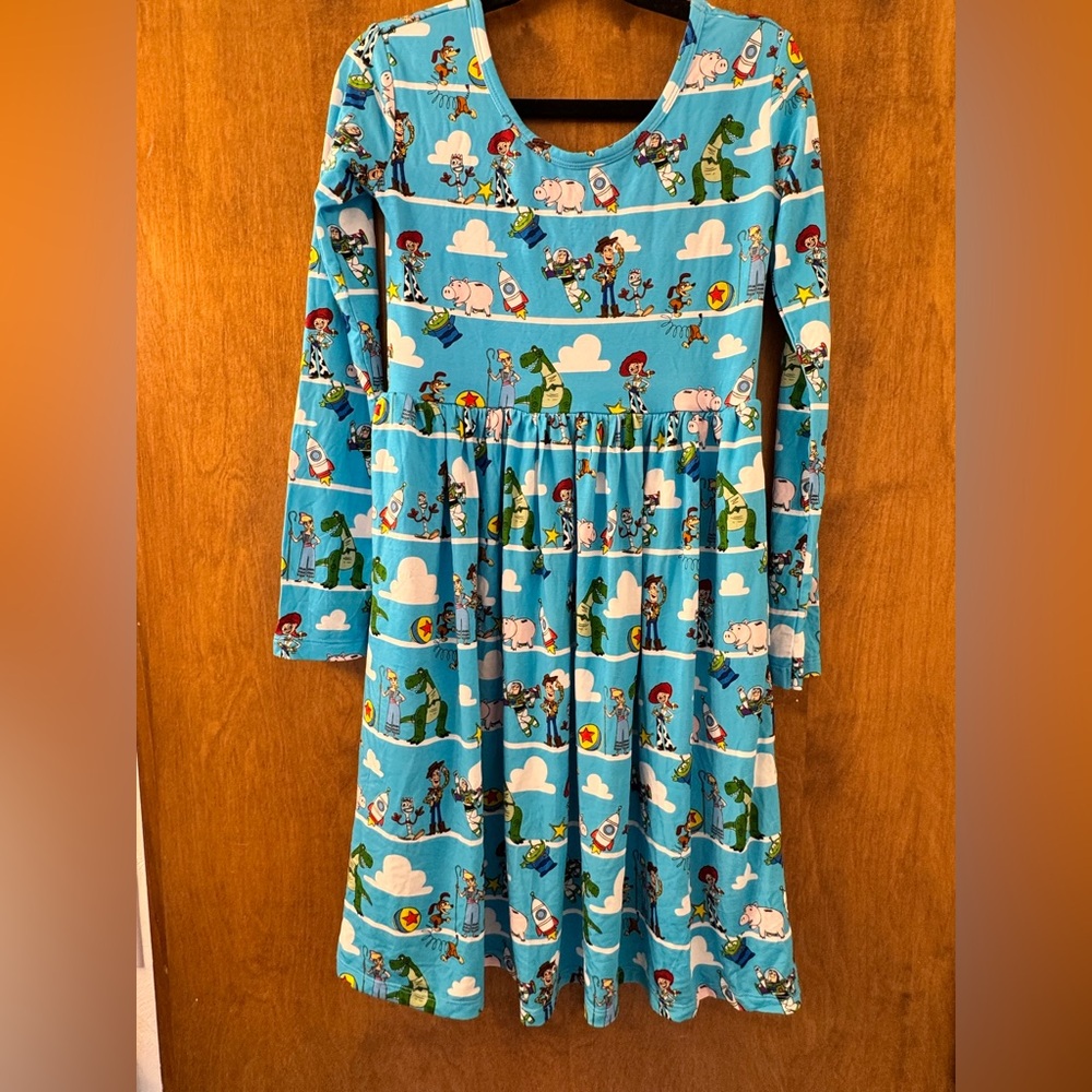 Little Sleepies Blue Toy Story Dress - Picture 4 of 16